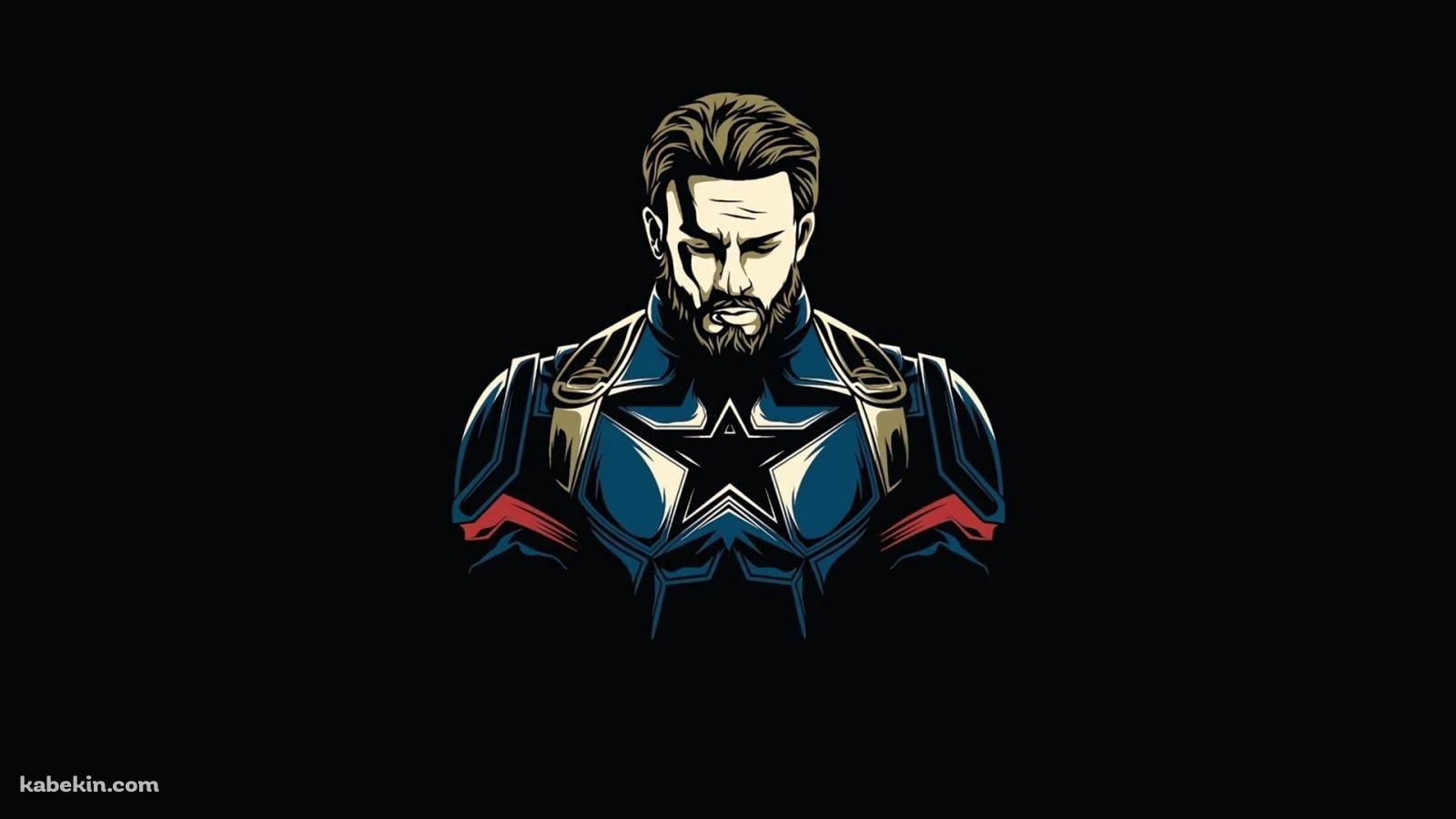 目を閉じて俯くキャプテン・アメリカ / captain americaの壁紙(1600px x 900px) 高画質 PC・デスクトップ用