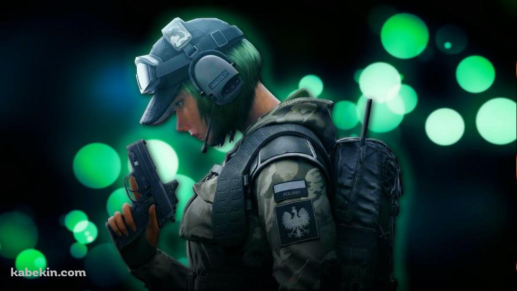 Rainbow Six Siege Ela / 銃をかまえる女性 / ポーランドの壁紙(1051px x 591px) 高画質 PC・デスクトップ用