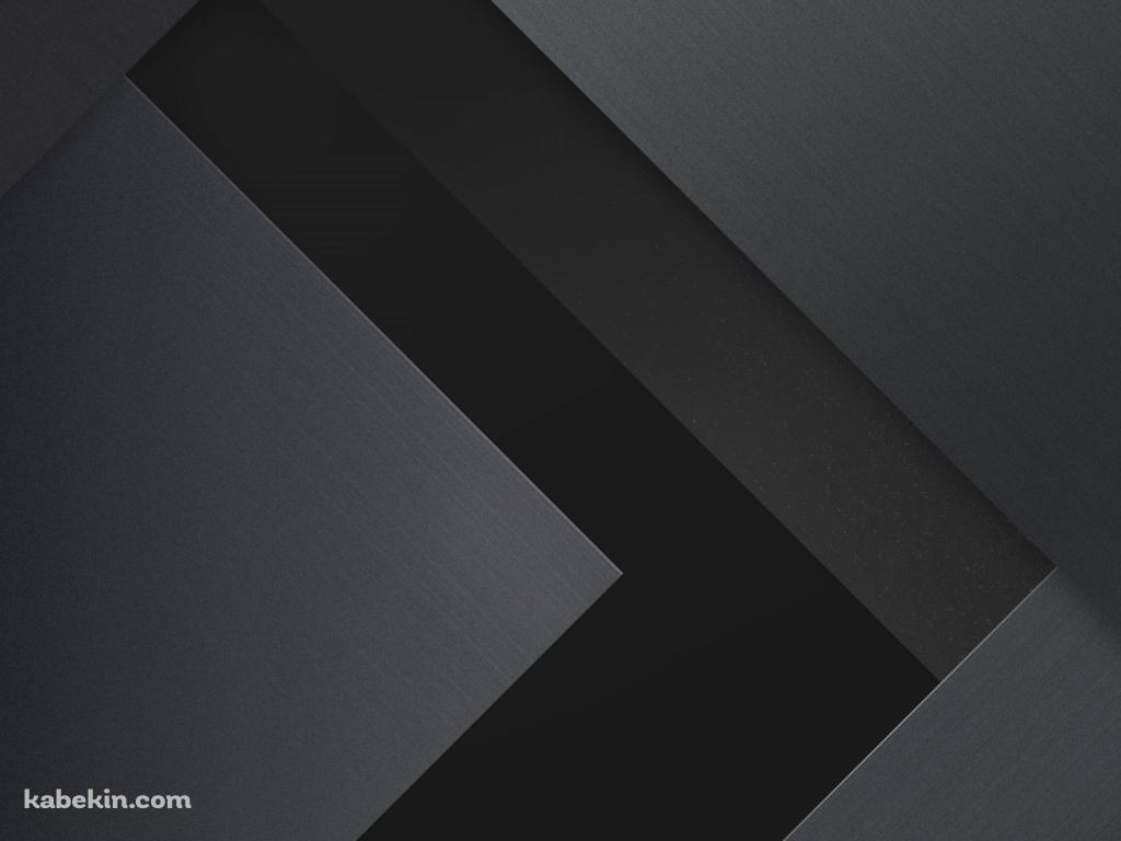 交差する黒と灰色のメタリックの壁紙(1024px x 768px) 高画質 PC・デスクトップ用
