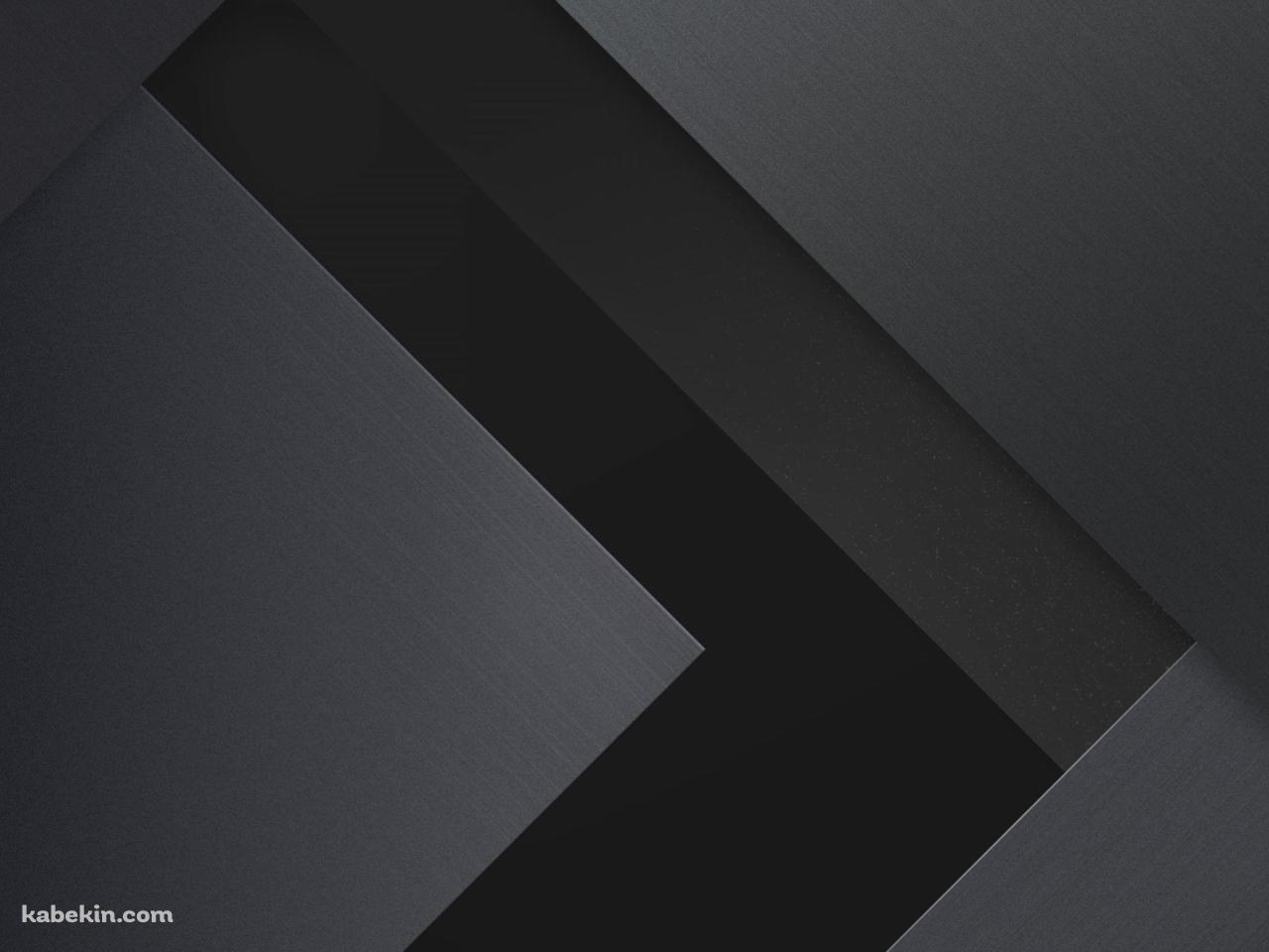交差する黒と灰色のメタリックの壁紙(1280px x 960px) 高画質 PC・デスクトップ用