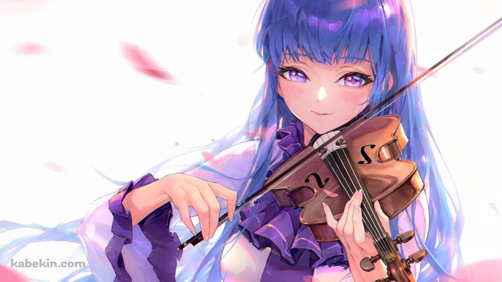 バイオリンを弾くマリヤ / marija / Muse Dashの壁紙(1024px x 576px) 高画質 PC・デスクトップ用