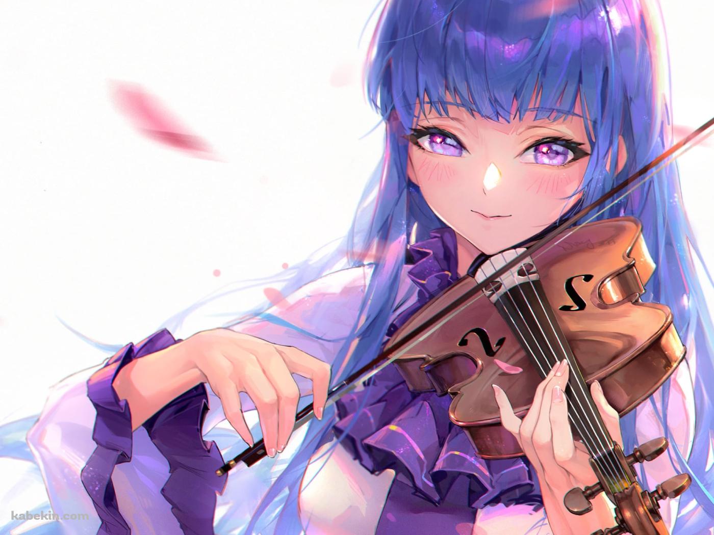 バイオリンを弾くマリヤ / marija / Muse Dashの壁紙(1400px x 1050px) 高画質 PC・デスクトップ用