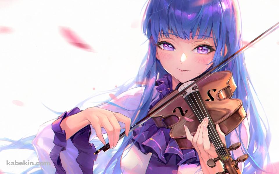 バイオリンを弾くマリヤ / marija / Muse Dashの壁紙(960px x 600px) 高画質 PC・デスクトップ用