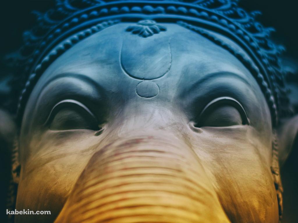Lord Ganesha / グラデーション / ガネーシャの壁紙(1024px x 768px) 高画質 PC・デスクトップ用