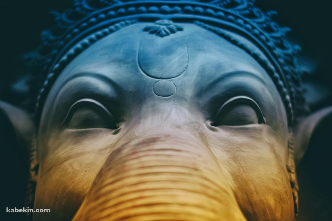 Lord Ganesha / グラデーション / ガネーシャの壁紙(1152px x 768px) 高画質 PC・デスクトップ用