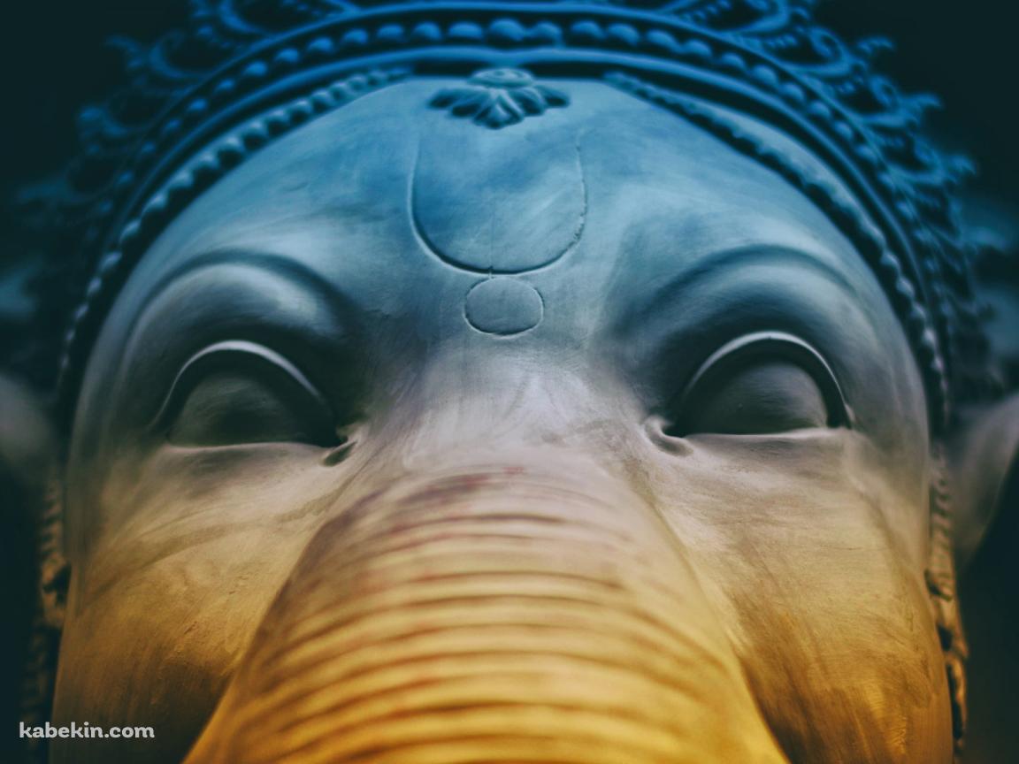 Lord Ganesha / グラデーション / ガネーシャの壁紙(1152px x 864px) 高画質 PC・デスクトップ用