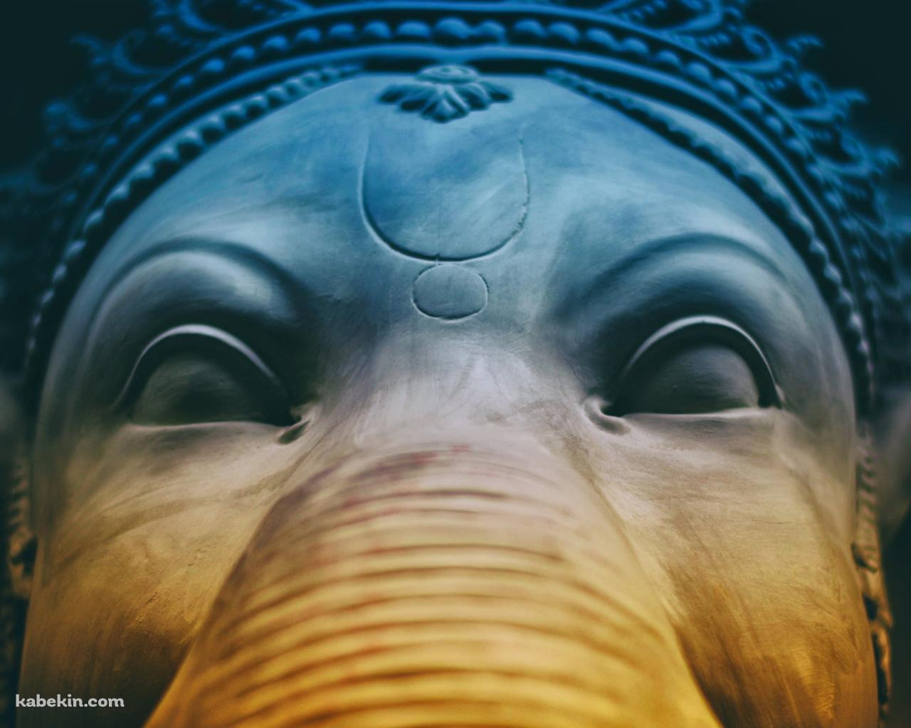 Lord Ganesha / グラデーション / ガネーシャの壁紙(1280px x 1024px) 高画質 PC・デスクトップ用