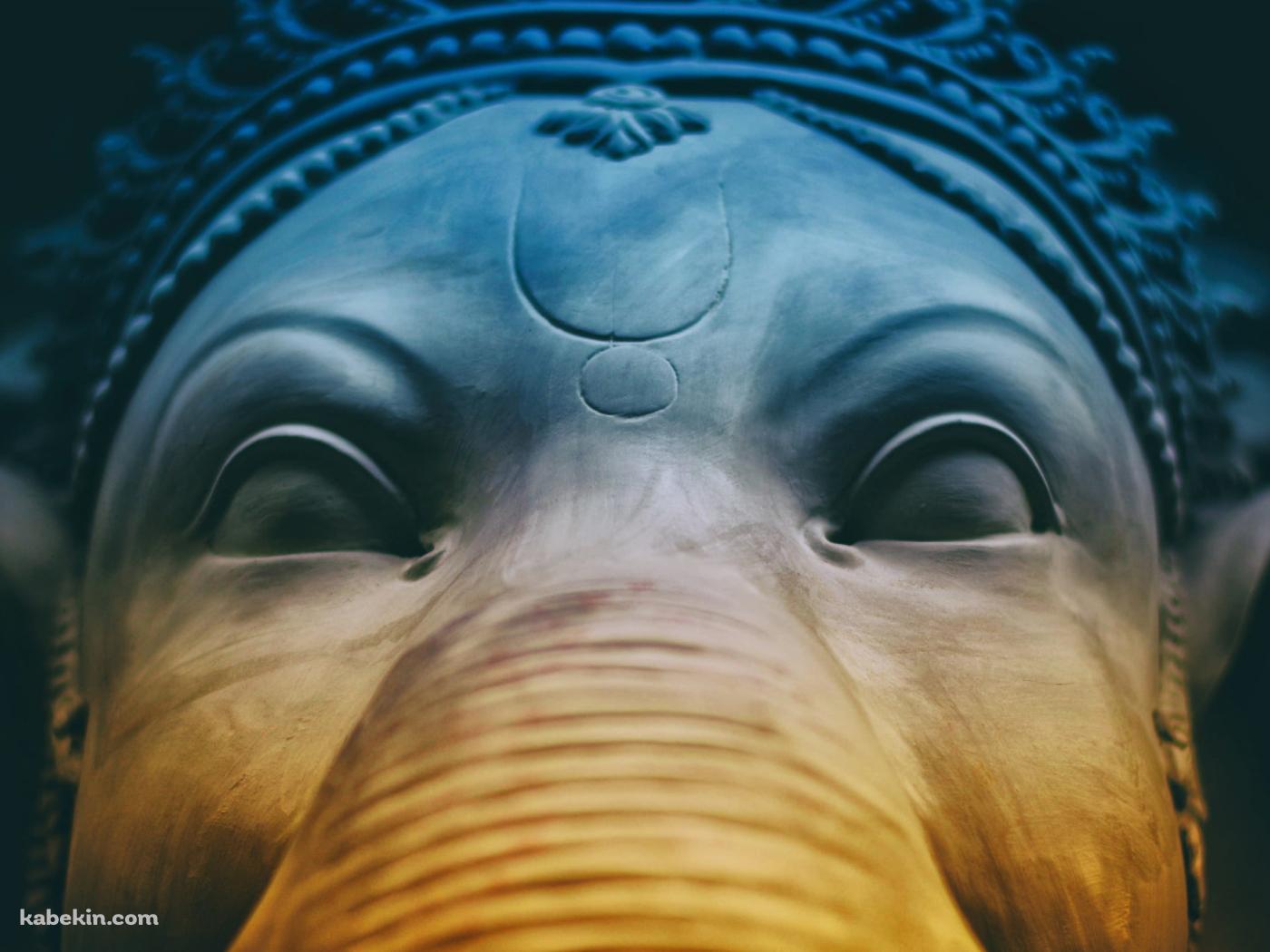Lord Ganesha / グラデーション / ガネーシャの壁紙(1400px x 1050px) 高画質 PC・デスクトップ用