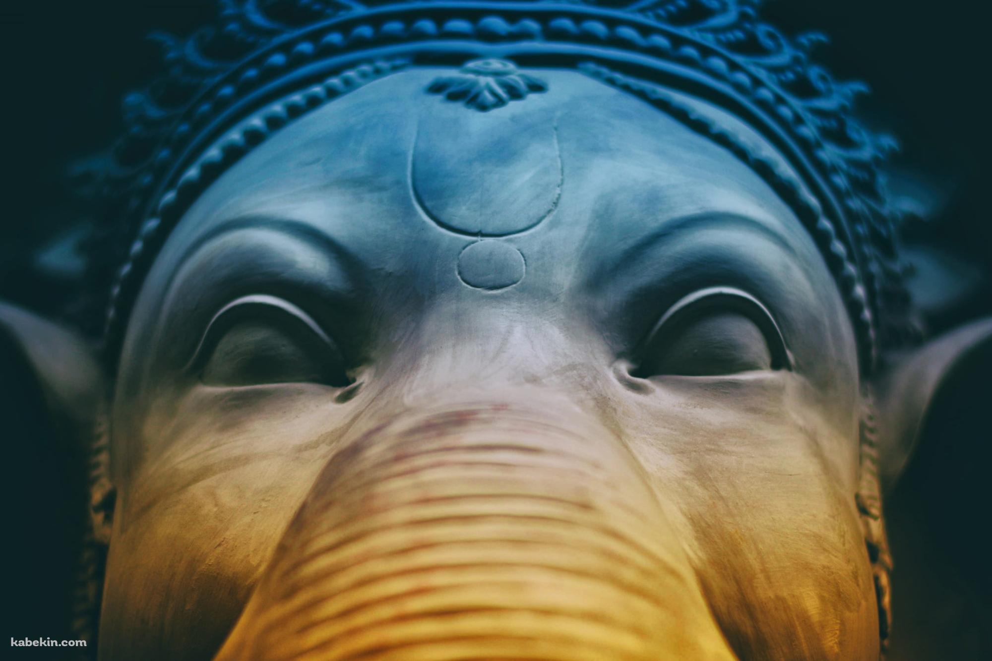 Lord Ganesha / グラデーション / ガネーシャの壁紙(2000px x 1333px) 高画質 PC・デスクトップ用
