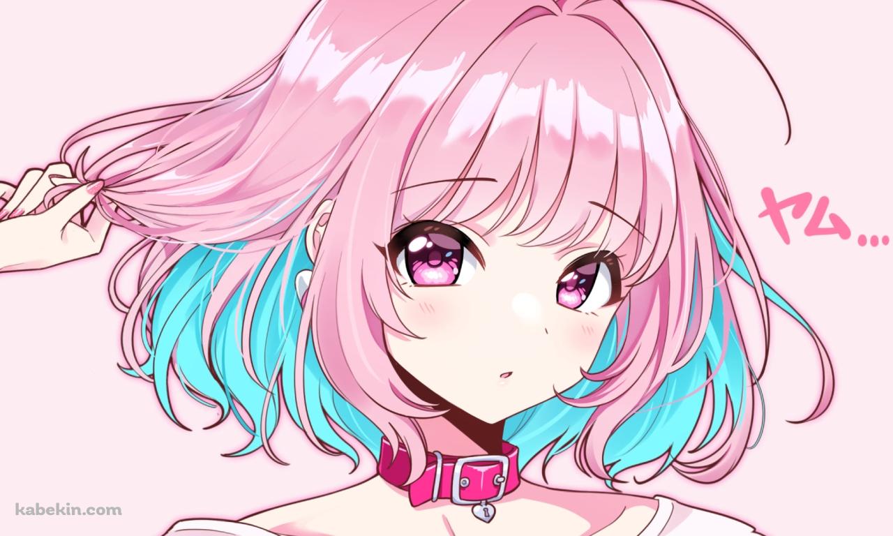 ピンクの髪を持つ夢見りあむ / アイドルマスターシンデレラガールズの壁紙(1280px x 768px) 高画質 PC・デスクトップ用