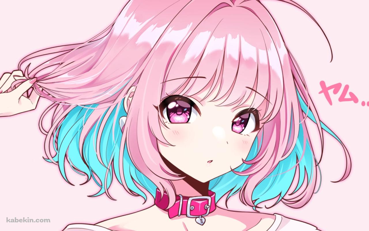 ピンクの髪を持つ夢見りあむ / アイドルマスターシンデレラガールズの壁紙(1280px x 800px) 高画質 PC・デスクトップ用