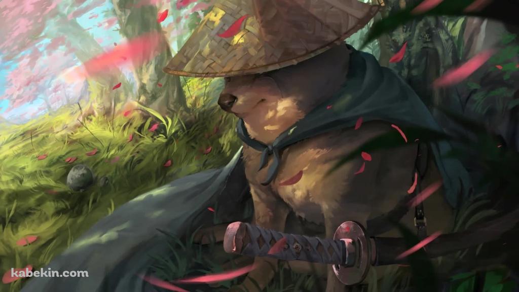 Samurai Dogeの壁紙(1024px x 576px) 高画質 PC・デスクトップ用