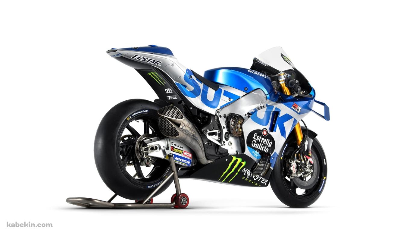 スズキの青と白のバイク / ロードレース世界選手権 / MotoGPの壁紙(1391px x 783px) 高画質 PC・デスクトップ用