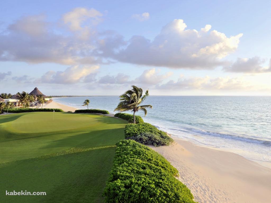 El Camaleon Mayakoba Golf Course / メキシコの壁紙(1024px x 768px) 高画質 PC・デスクトップ用