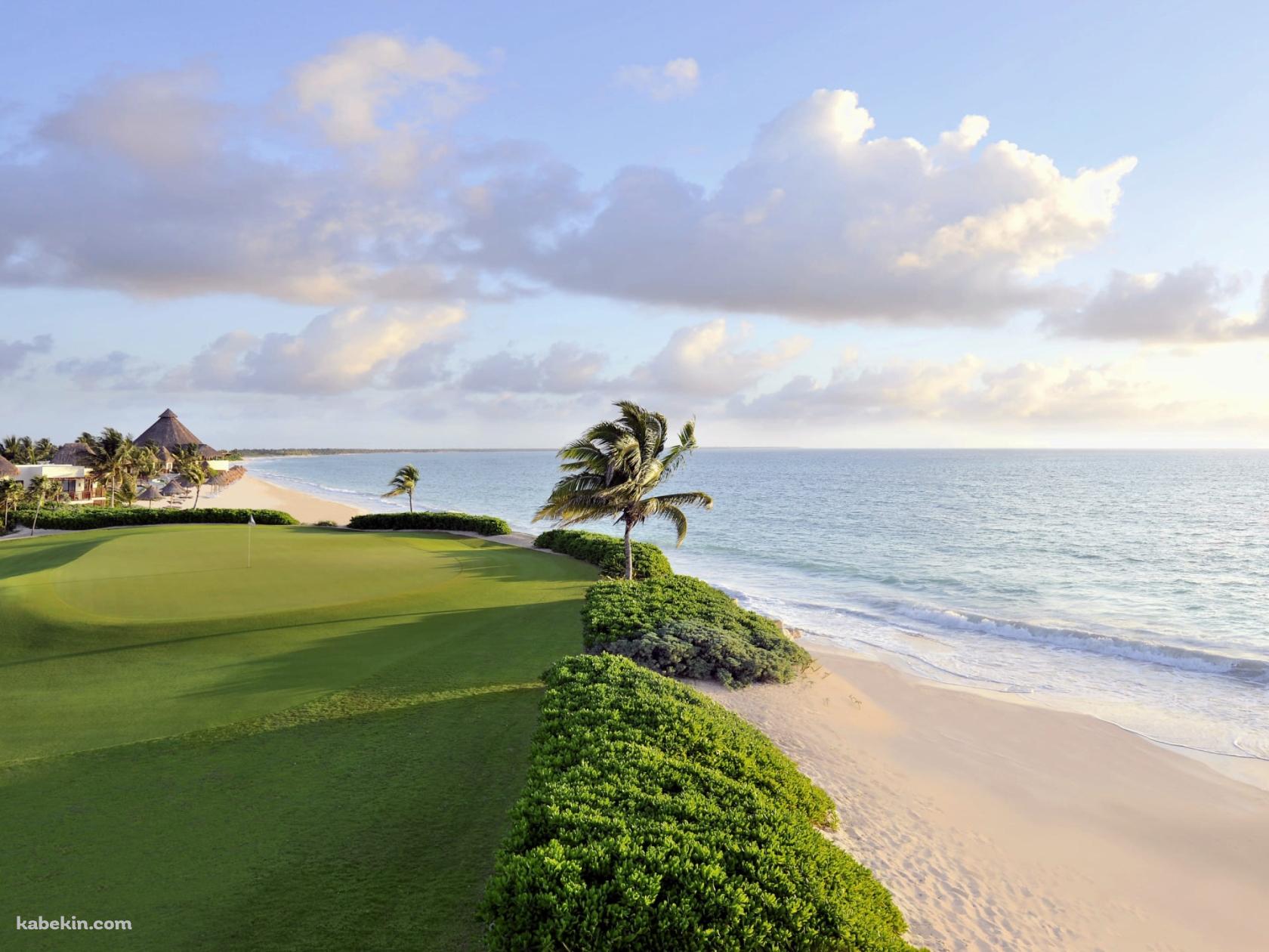 El Camaleon Mayakoba Golf Course / メキシコの壁紙(1680px x 1260px) 高画質 PC・デスクトップ用