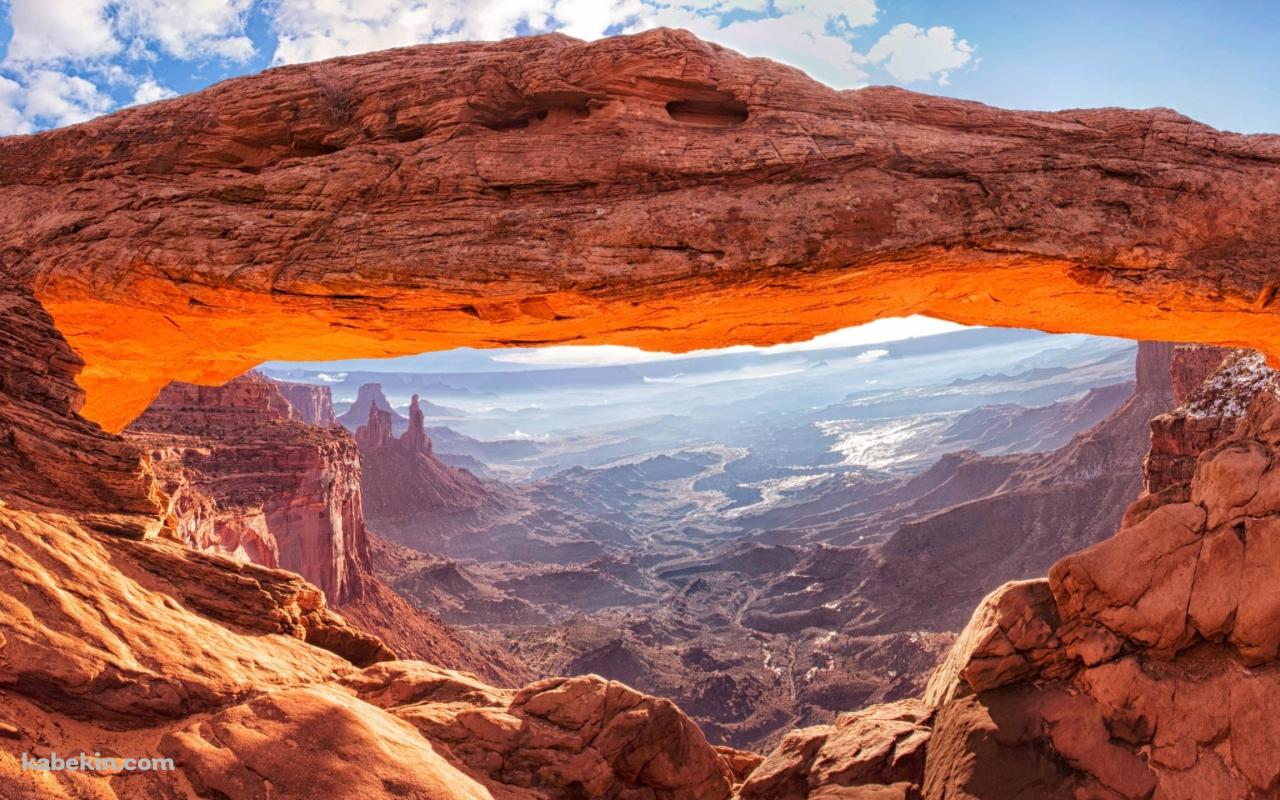 アーチーズ国立公園 / アーチ状の奇岩 / ユタ州 / アメリカ / Arches National Parkの壁紙(1280px x 800px) 高画質 PC・デスクトップ用