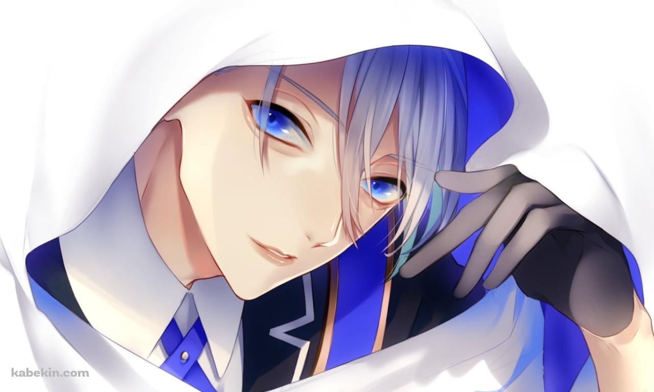 白いフードを被った山姥切長義(やまんばぎりちょうぎ) / 刀剣乱舞の壁紙(1280px x 768px) 高画質 PC・デスクトップ用
