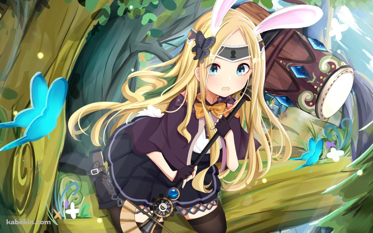 木に登る可愛いアビゲイル・ウィリアムズ / fate/grand orderの壁紙(1280px x 800px) 高画質 PC・デスクトップ用