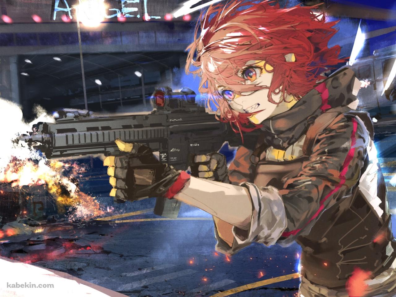 攻撃するかっこいいエクシア / アークナイツの壁紙(1280px x 960px) 高画質 PC・デスクトップ用