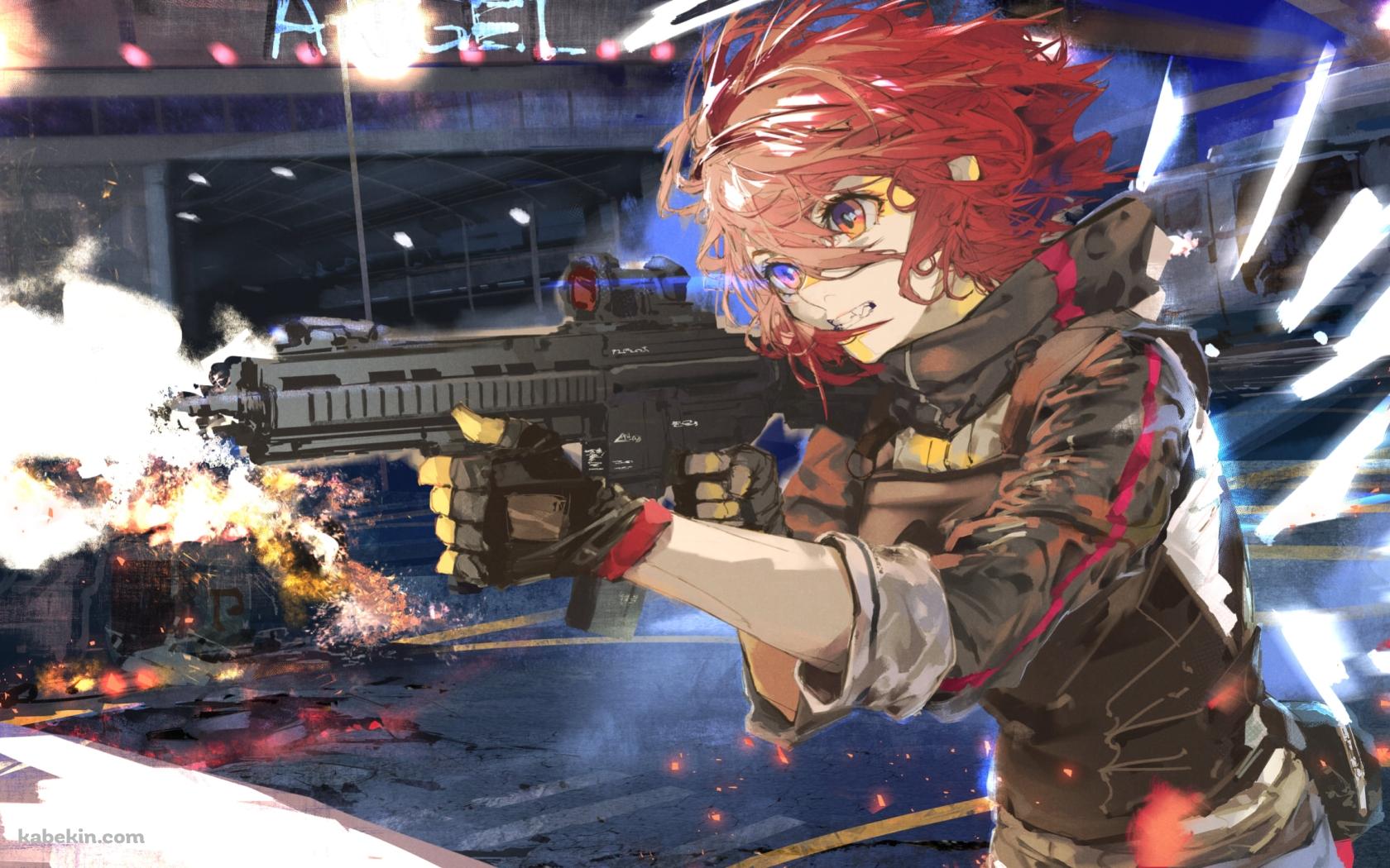 攻撃するかっこいいエクシア / アークナイツの壁紙(1680px x 1050px) 高画質 PC・デスクトップ用