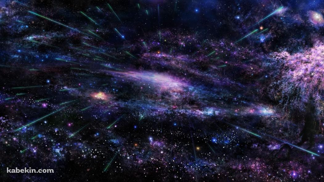 宇宙 / ワープ / ギャラクシー / 星座の壁紙(1051px x 591px) 高画質 PC・デスクトップ用