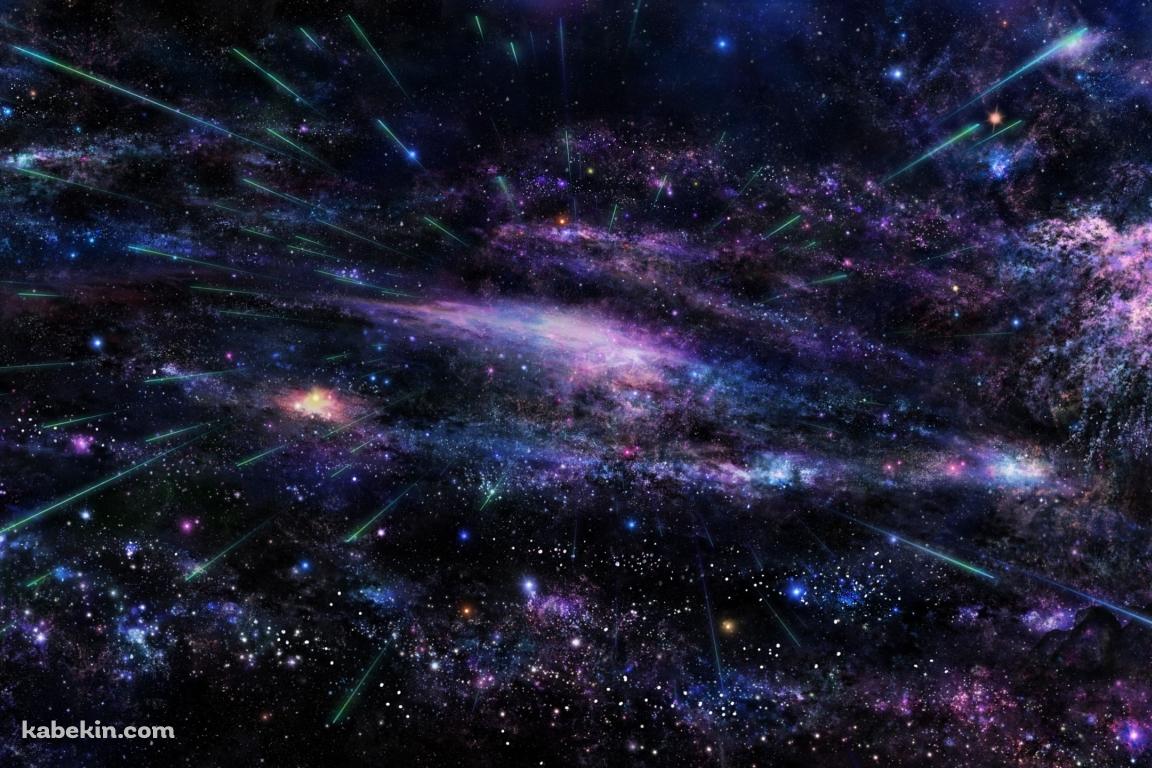 宇宙 / ワープ / ギャラクシー / 星座の壁紙(1152px x 768px) 高画質 PC・デスクトップ用