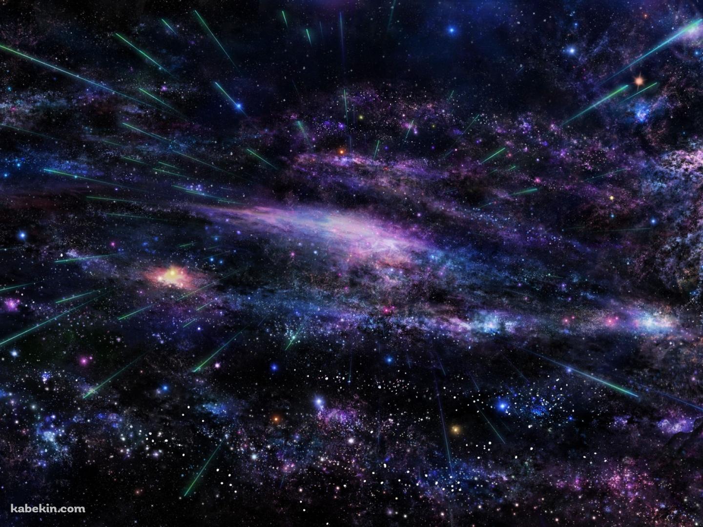 宇宙 / ワープ / ギャラクシー / 星座の壁紙(1440px x 1080px) 高画質 PC・デスクトップ用