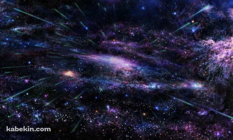 宇宙 / ワープ / ギャラクシー / 星座の壁紙(800px x 480px) 高画質 PC・デスクトップ用