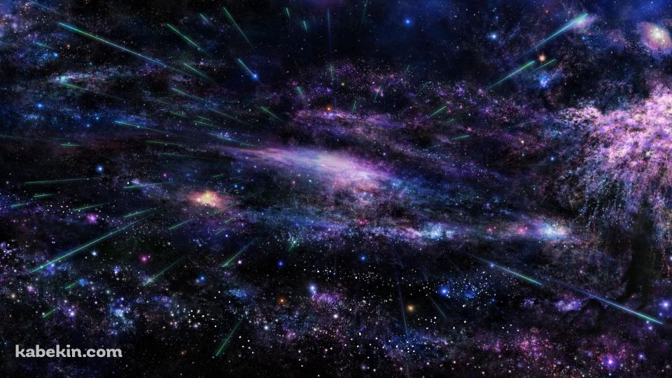 宇宙 / ワープ / ギャラクシー / 星座の壁紙(960px x 540px) 高画質 PC・デスクトップ用