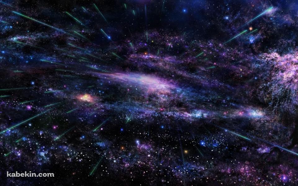 宇宙 / ワープ / ギャラクシー / 星座の壁紙(960px x 600px) 高画質 PC・デスクトップ用