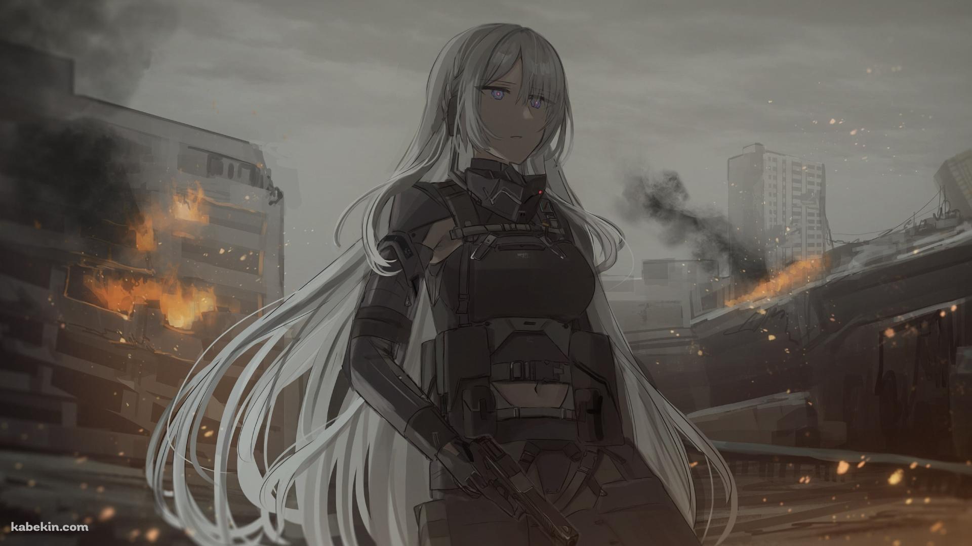 立ち尽くすAK-15 / ドールズフロントラインの壁紙(1920px x 1080px) 高画質 PC・デスクトップ用