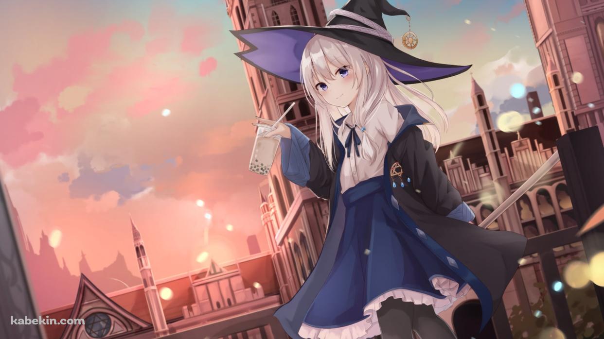 タピオカジュースを持つ可愛いイレイナ / 魔女の旅々の壁紙(1242px x 698px) 高画質 PC・デスクトップ用