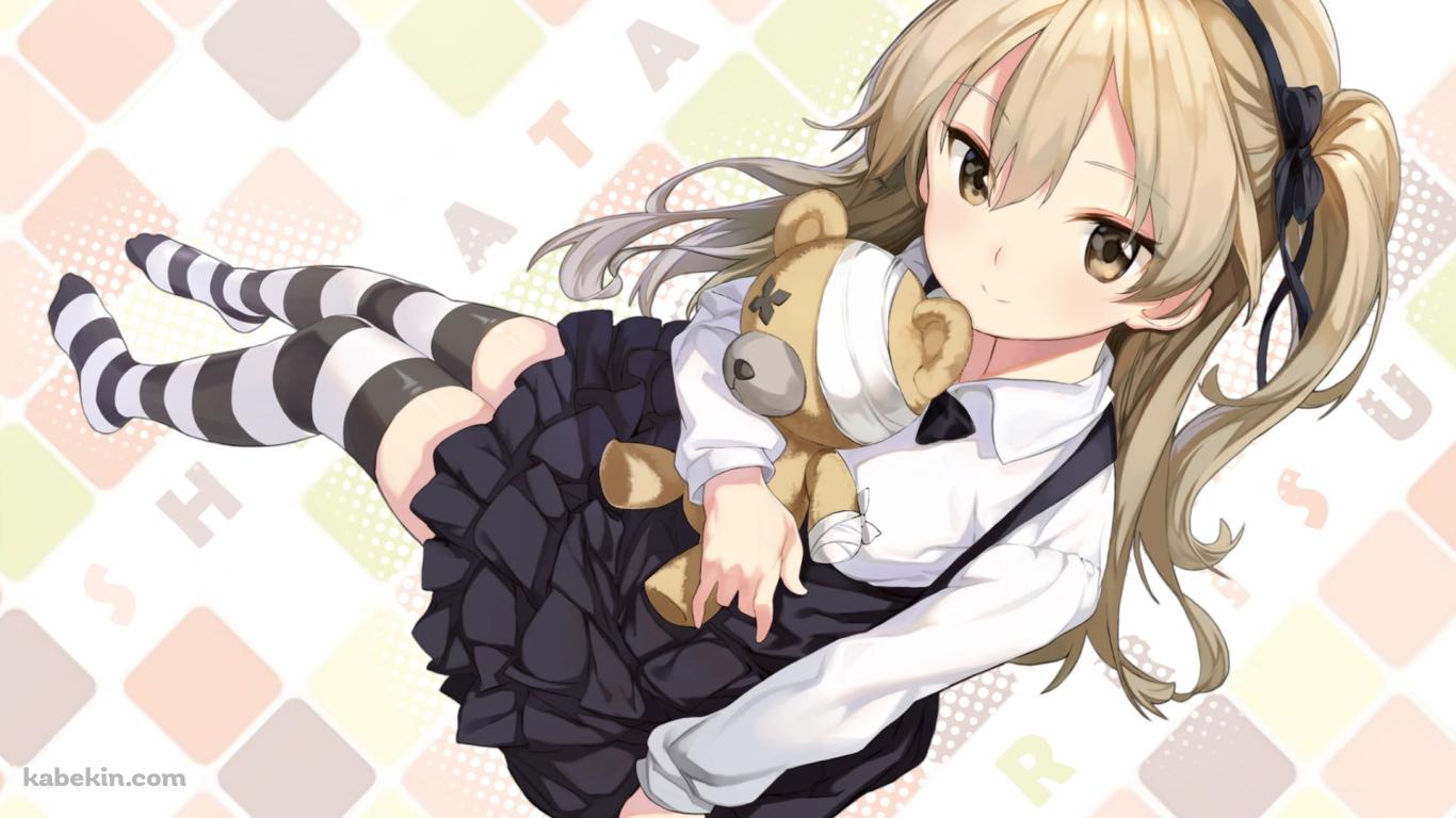 かわいい島田愛里寿(しまだありす) / ガールズ&パンツァーの壁紙(1366px x 768px) 高画質 PC・デスクトップ用