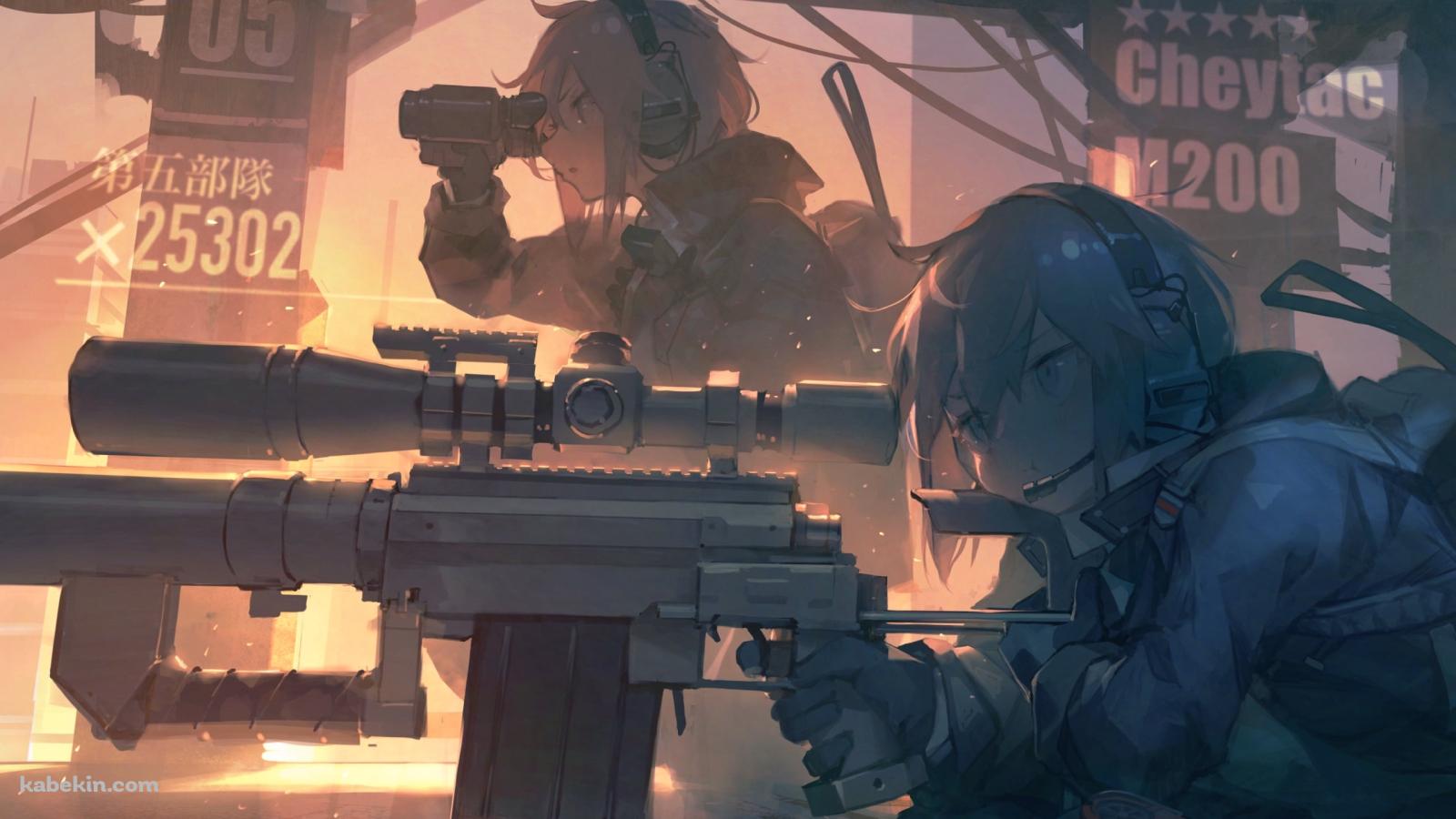 かっこいいM200 / ドールズフロントラインの壁紙(1600px x 900px) 高画質 PC・デスクトップ用
