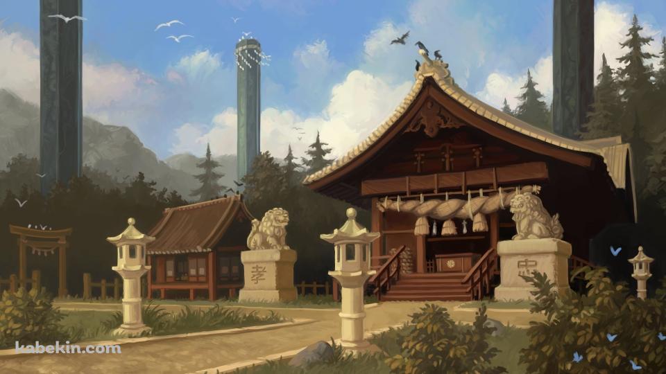 神社 / 仏閣 / お社 / 東方の壁紙(960px x 540px) 高画質 PC・デスクトップ用