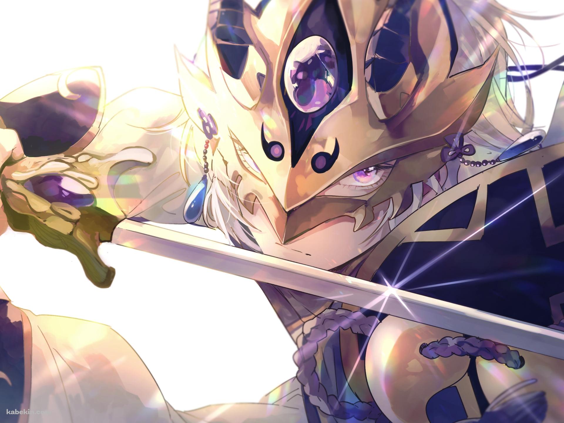 剣を構えるかっこいい蘭陵王(らんりょうおう) / fate/grand order