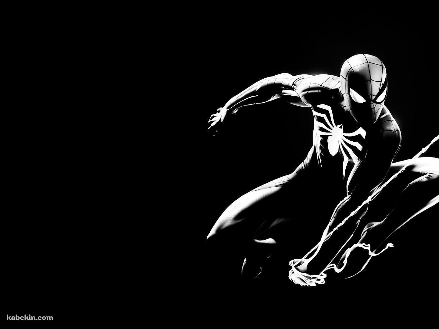 かっこいい黒いスパイダーマンの壁紙(1440px x 1080px) 高画質 PC・デスクトップ用