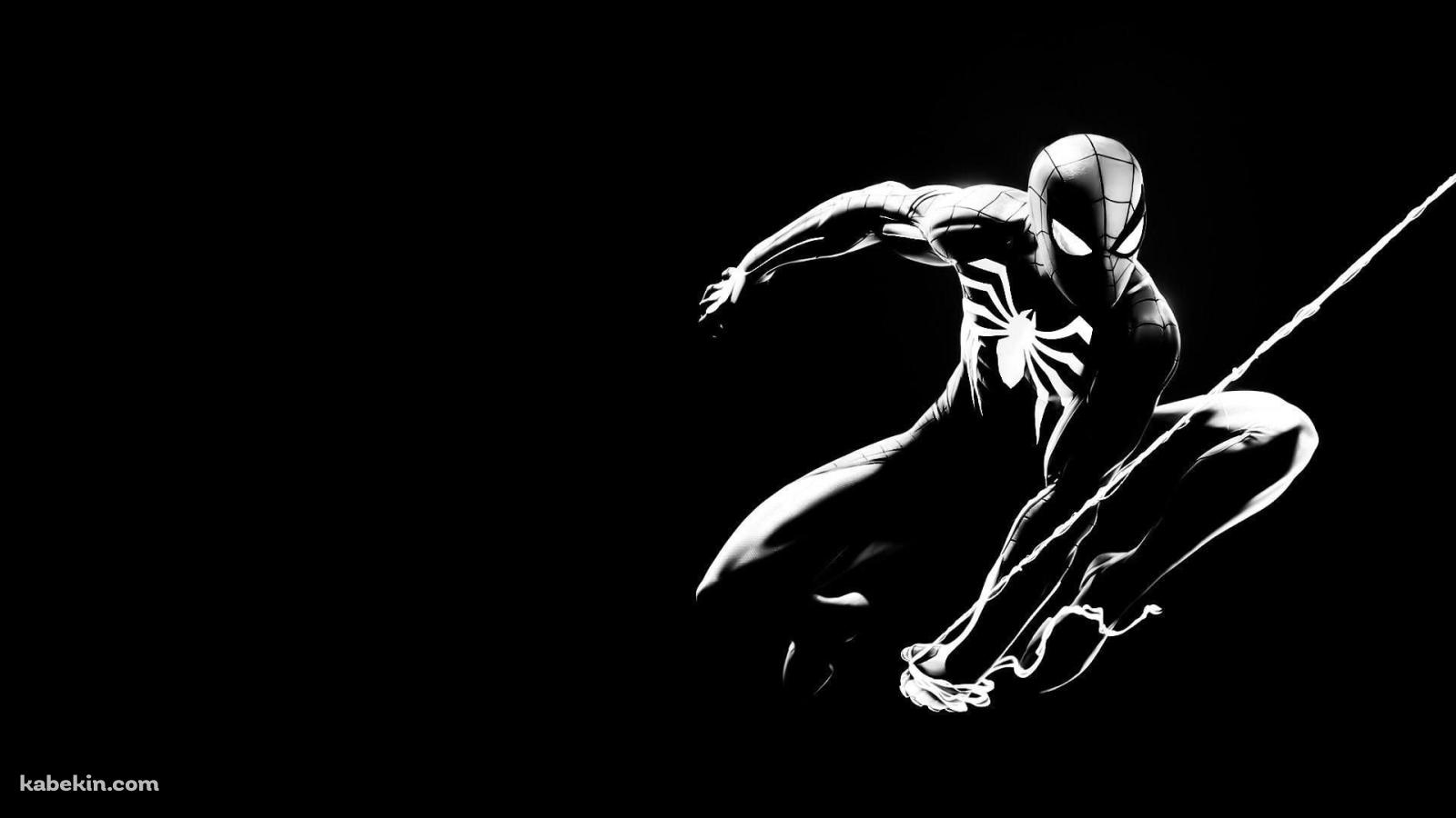 かっこいい黒いスパイダーマンの壁紙(1600px x 900px) 高画質 PC・デスクトップ用