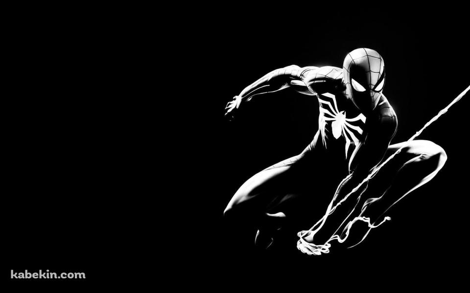 かっこいい黒いスパイダーマンの壁紙(960px x 600px) 高画質 PC・デスクトップ用