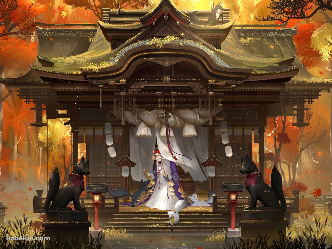 陰陽師 / 稲荷の壁紙(1152px x 864px) 高画質 PC・デスクトップ用