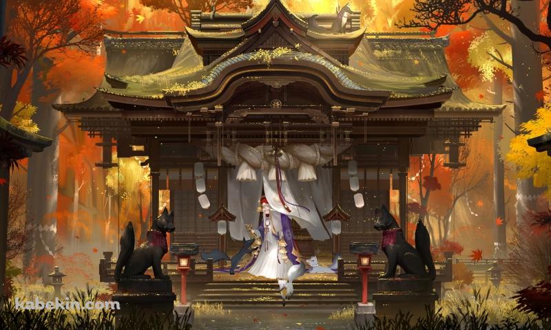 陰陽師 / 稲荷の壁紙(800px x 480px) 高画質 PC・デスクトップ用
