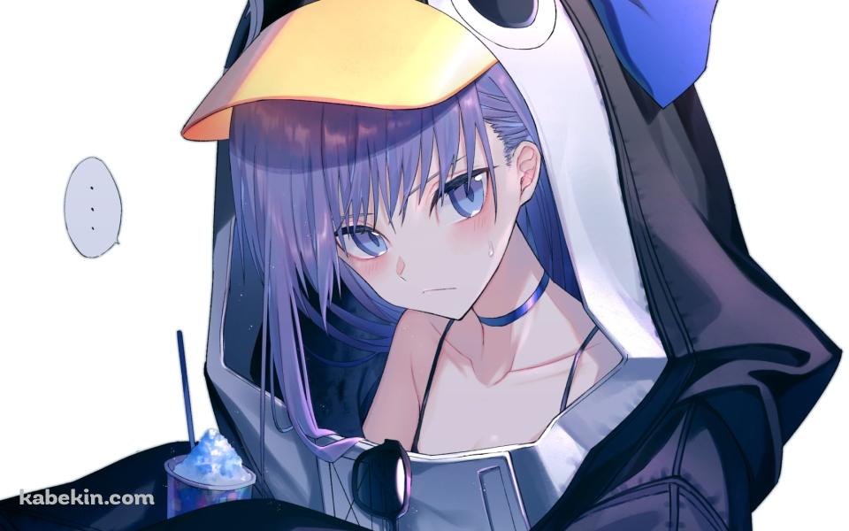 青いフロートを食べる可愛いメルトリリス / Fate/grand orderの壁紙(960px x 600px) 高画質 PC・デスクトップ用