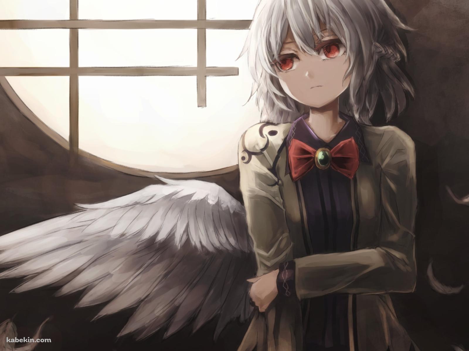 窓際でたたずむ稀神サグメ / 東方の壁紙(1600px x 1200px) 高画質 PC・デスクトップ用
