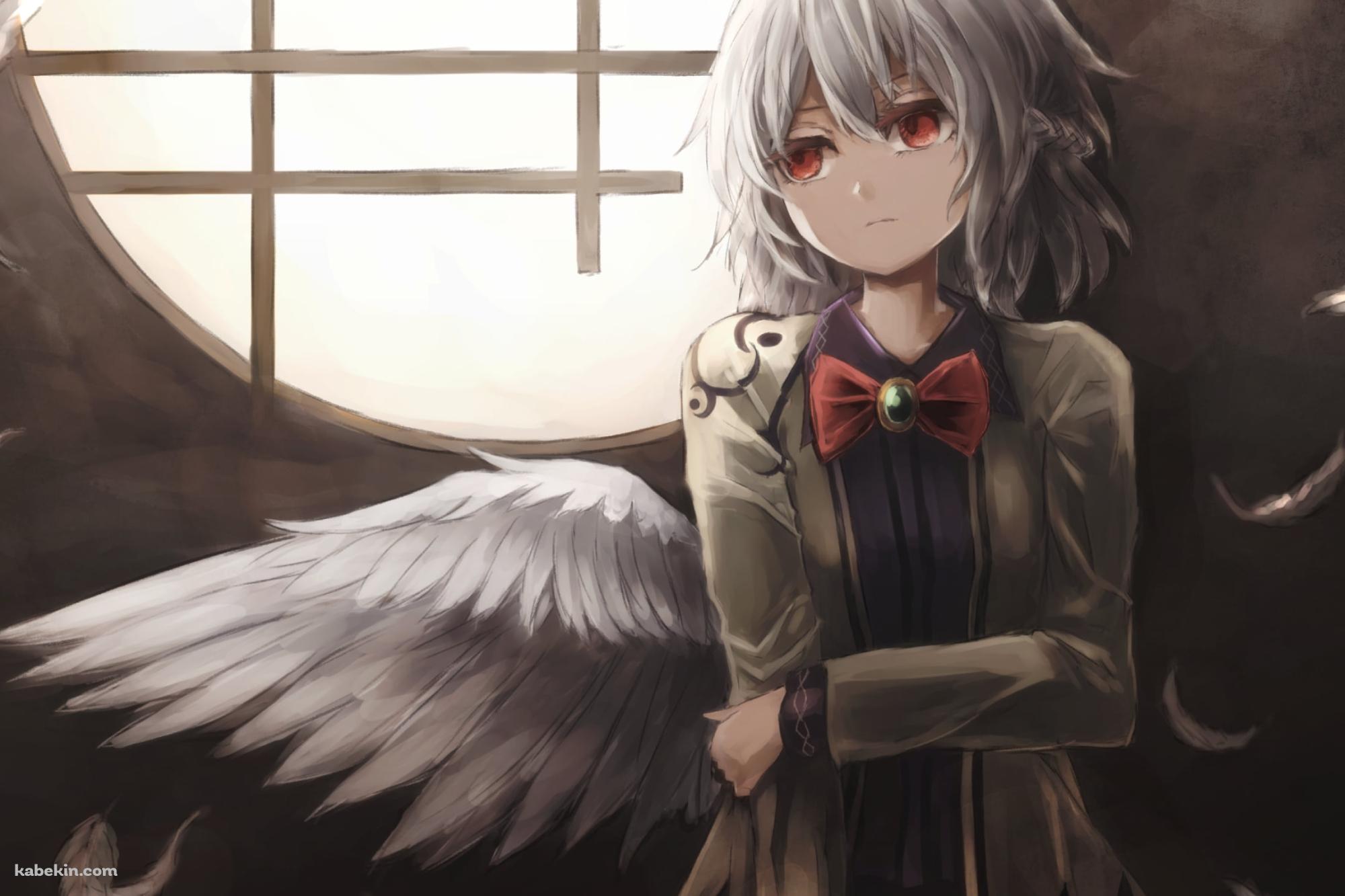 窓際でたたずむ稀神サグメ / 東方の壁紙(2000px x 1333px) 高画質 PC・デスクトップ用