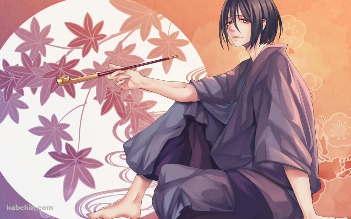 パイプを持つ新門紅丸(しんもんべにまる) / 炎炎ノ消防隊の壁紙(1152px x 720px) 高画質 PC・デスクトップ用