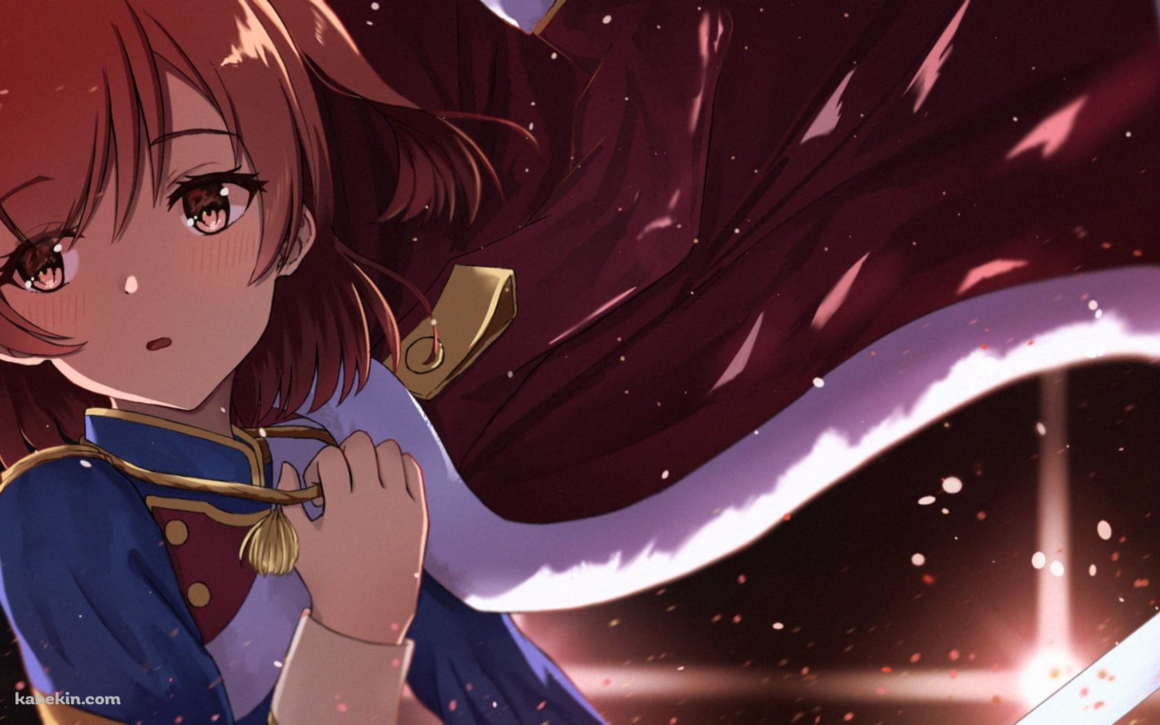 赤いマントをつけた愛城 華恋 / 少女☆歌劇 レヴュースタァライトの壁紙(1680px x 1050px) 高画質 PC・デスクトップ用
