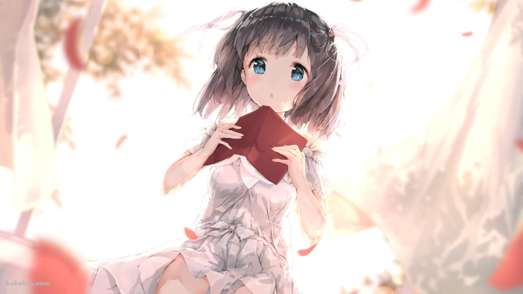 赤い本を読む汐宮栞 / 神のみぞ知るセカイの壁紙(1829px x 1029px) 高画質 PC・デスクトップ用