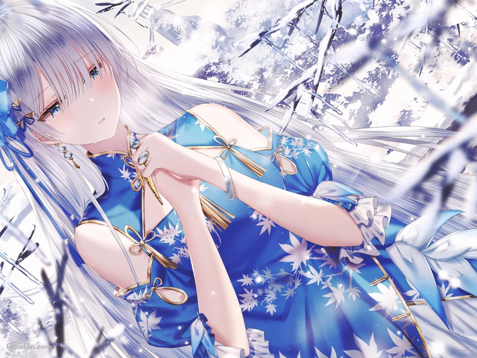両手をあわせて物思いにふける綺麗なアナスタシア / Fate/grand orderの壁紙(1600px x 1200px) 高画質 PC・デスクトップ用