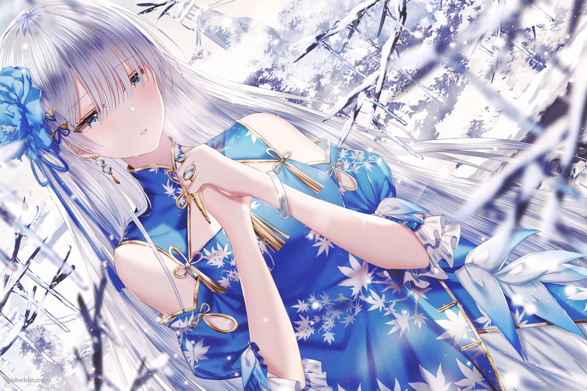 両手をあわせて物思いにふける綺麗なアナスタシア / Fate/grand orderの壁紙(2000px x 1333px) 高画質 PC・デスクトップ用