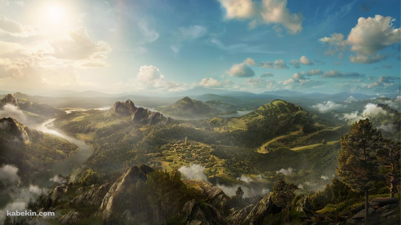 荒野と青空 / メタルギアソリッドの壁紙(1280px x 720px) 高画質 PC・デスクトップ用